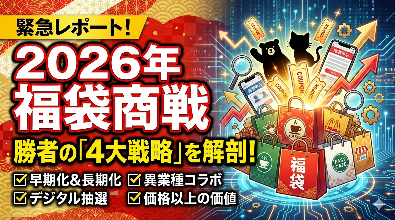 2026年福袋商戦の動向分析レポート：消費者トレンドと販売戦略の考察